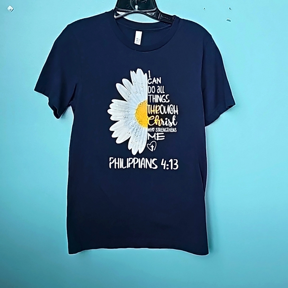 BELLA CANVAS | Christian⛪️ Philippians 4:13 🌼, Faith, & Guitar T-Shirts, 3-Pack
